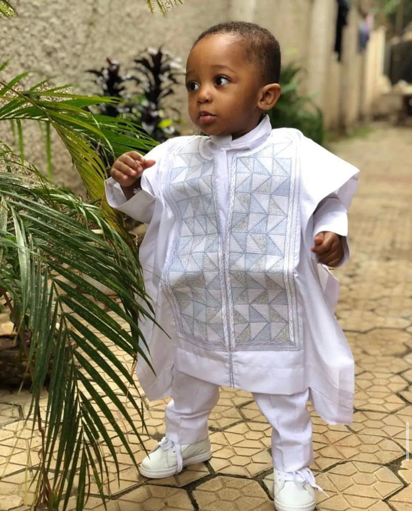 African Agbada dress for kids, African kids Clothing, African, Clothing Image