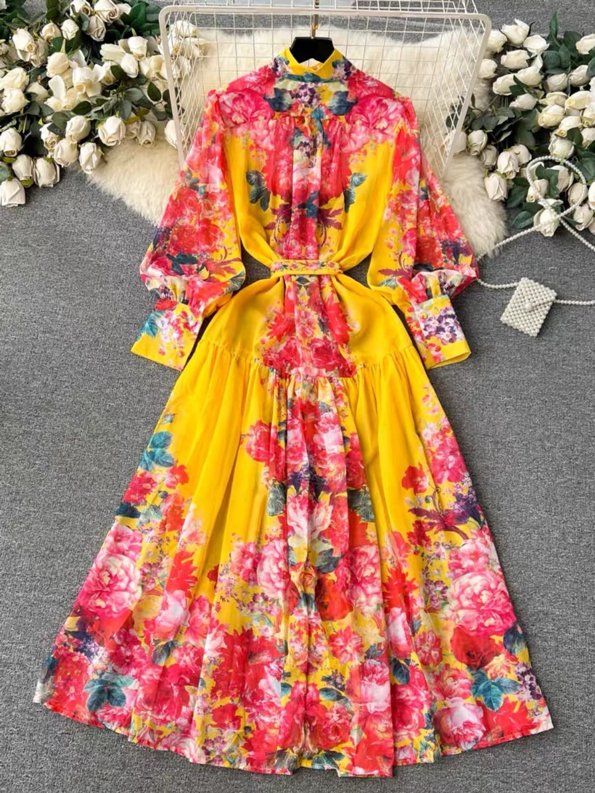 Aries babe floral dress DZZ4547 image