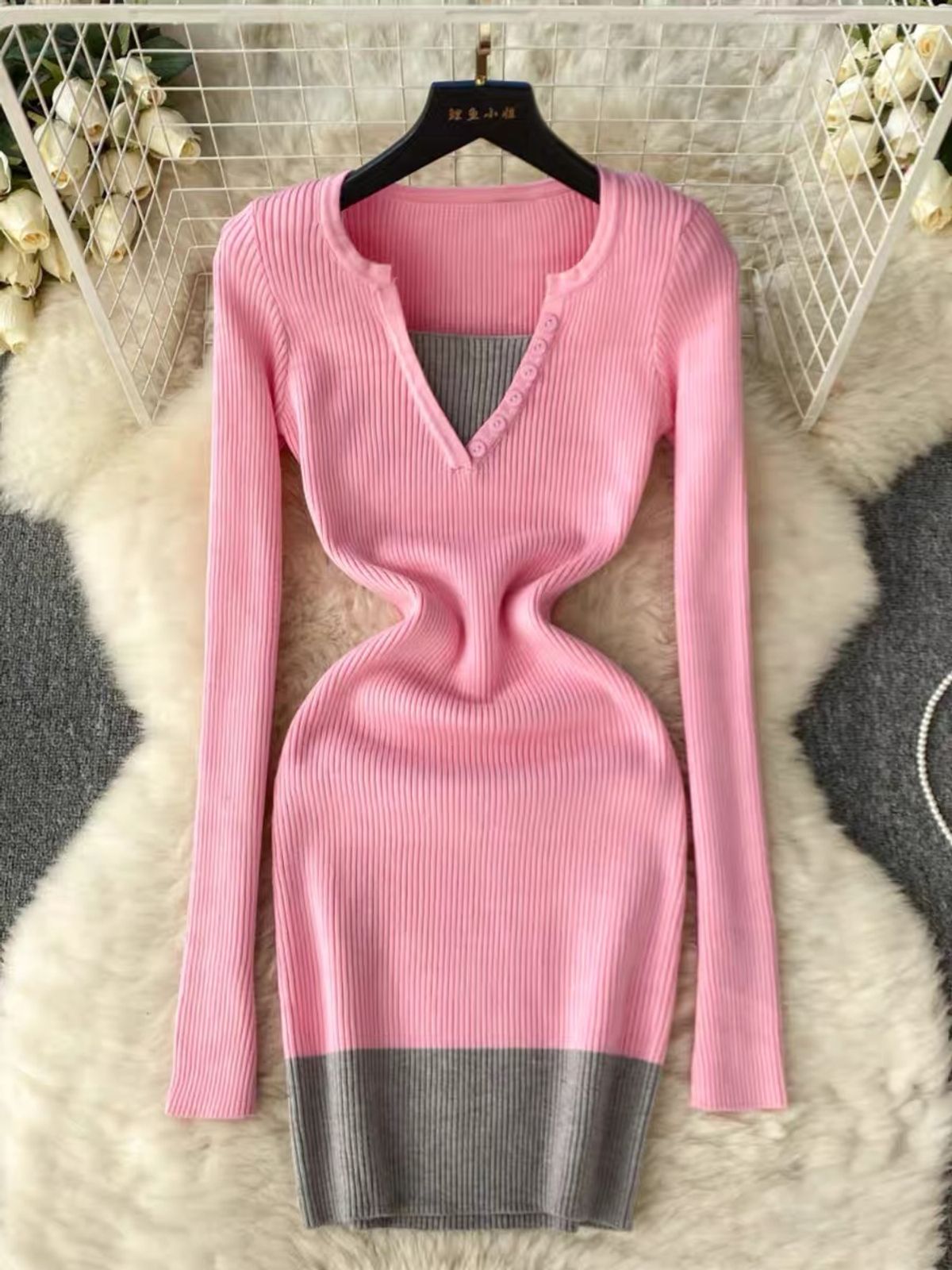 Serious desire sweater dress BBZZ3053 image