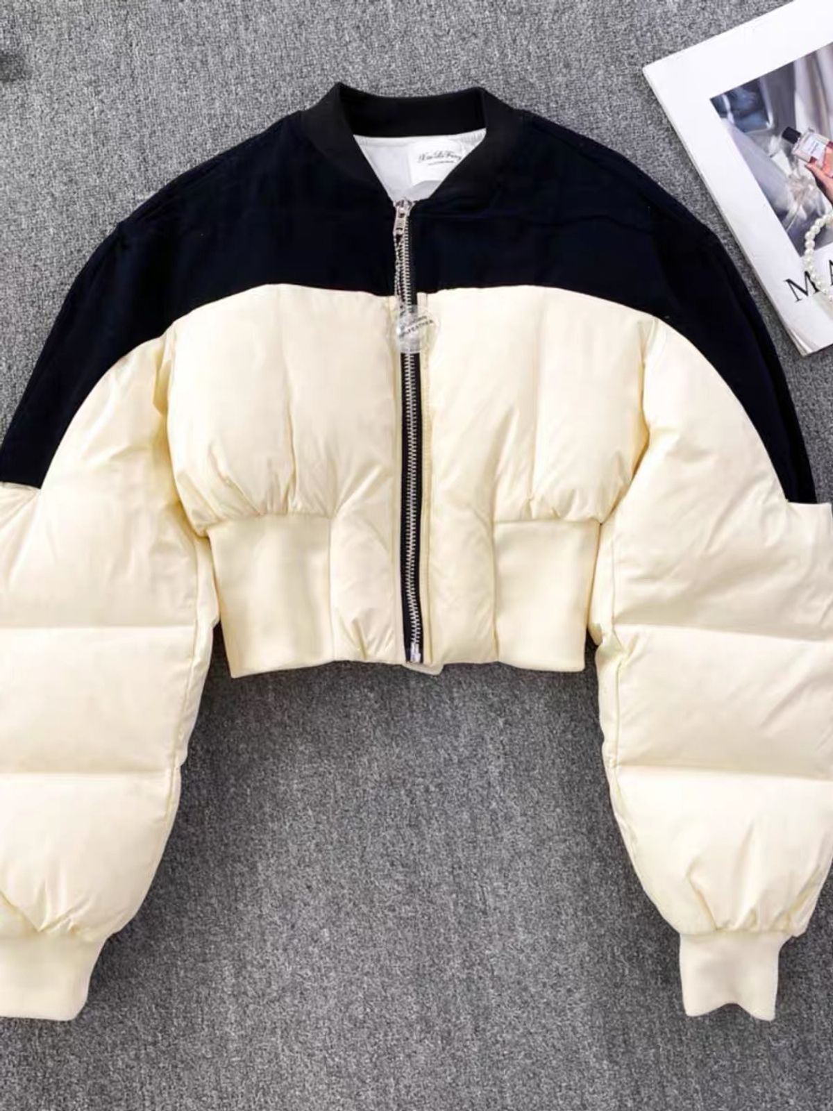 Live more puffer jacket PJZZ115 image