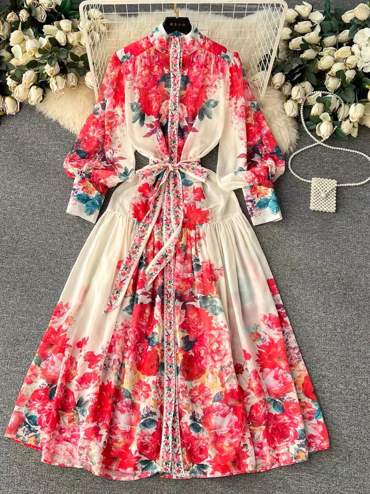 Aries babe floral dress DZZ4547 image