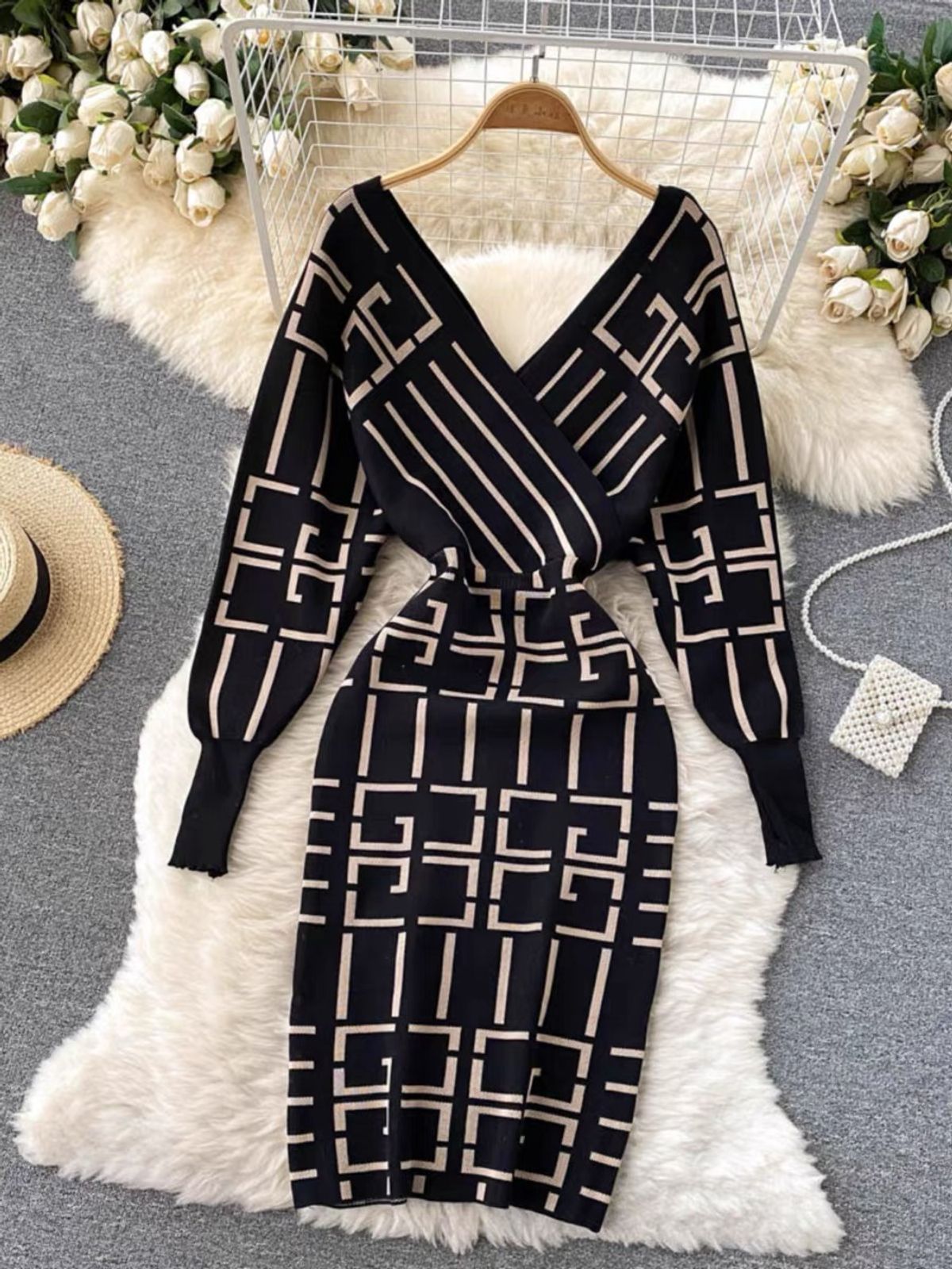 Back again Alexis sweater dress BBZZ2997 image