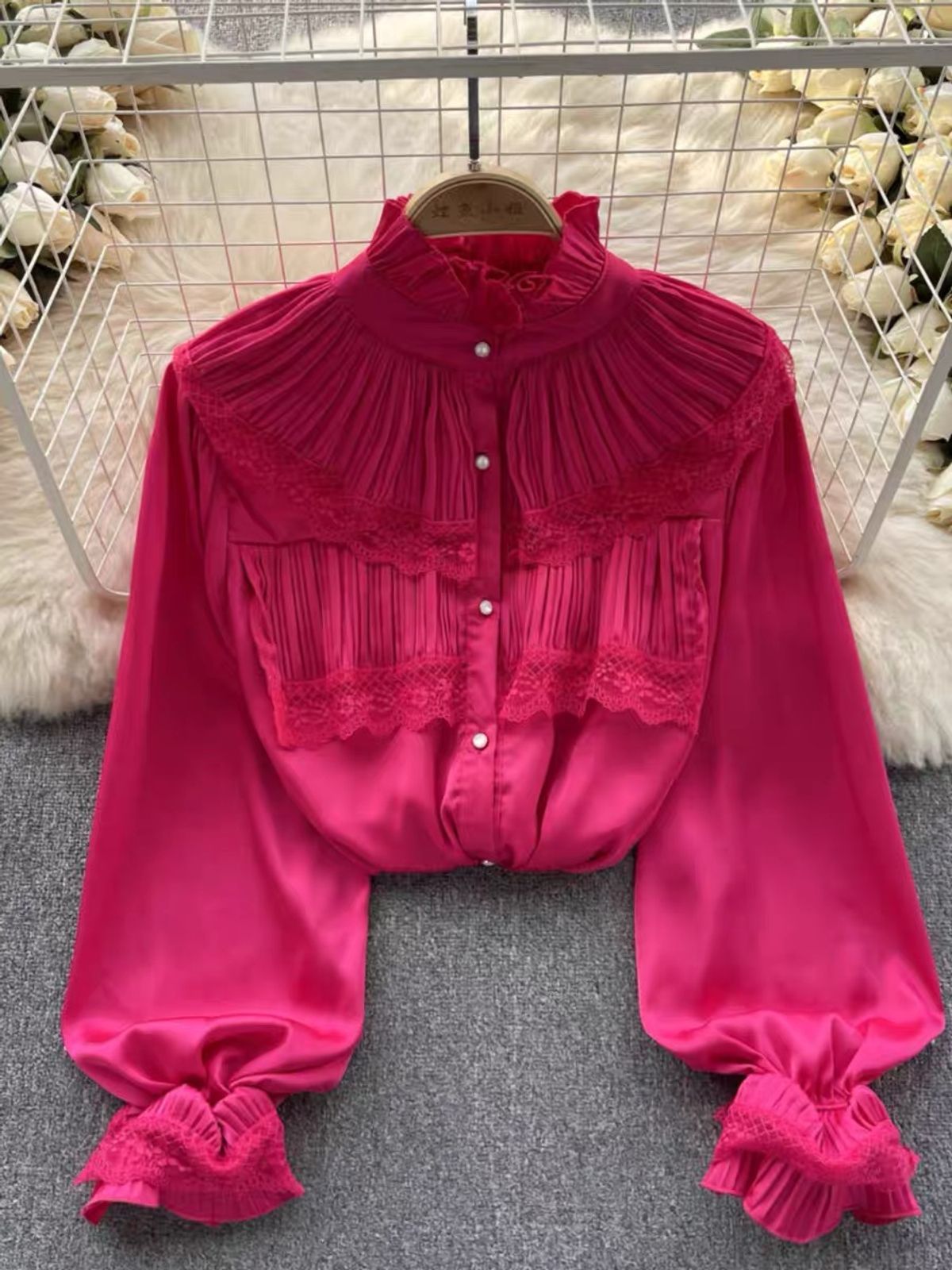 West coast babe lantern blouse BZZ655 image