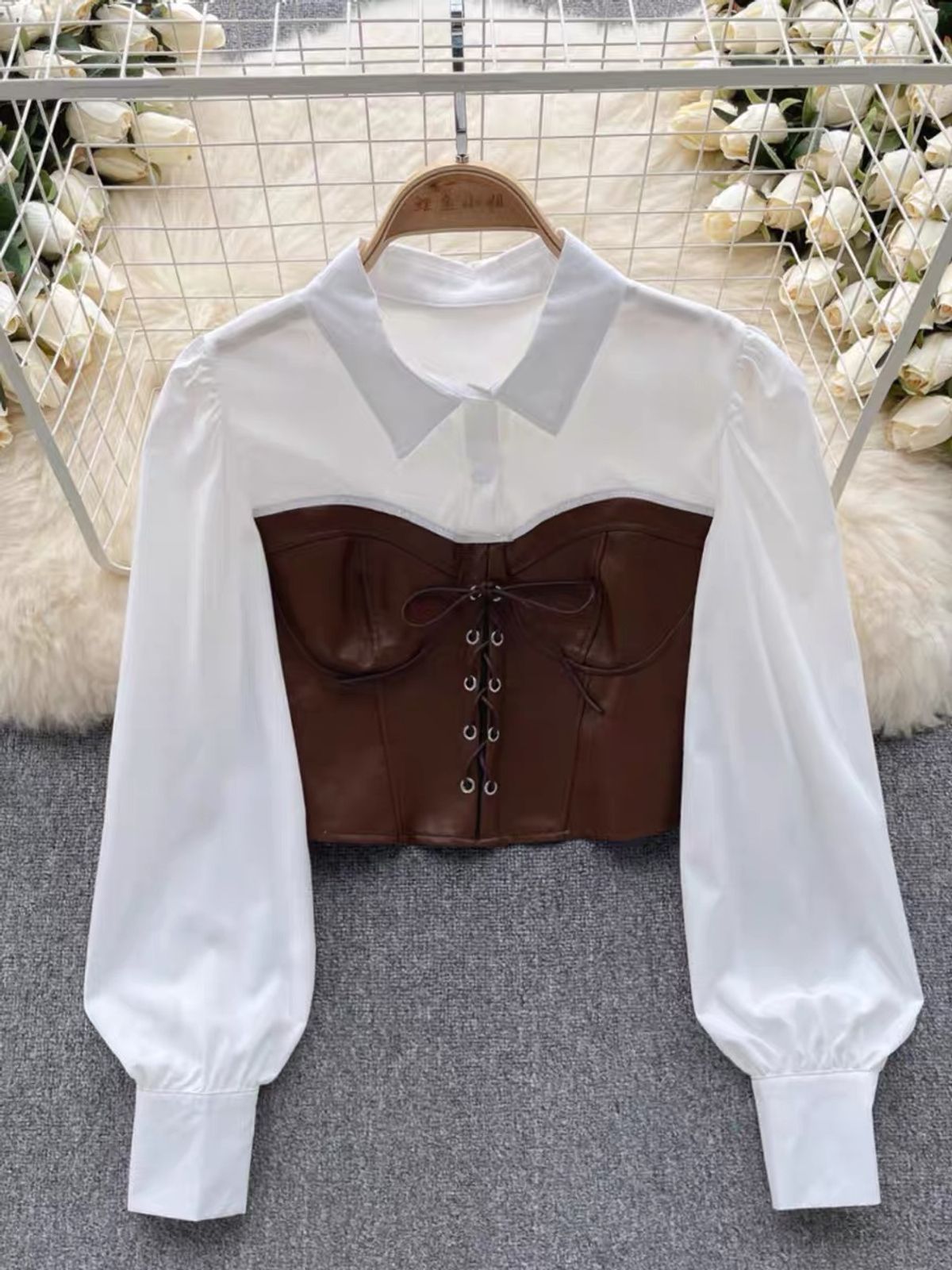 Lift of body leather top TZZ1355 image