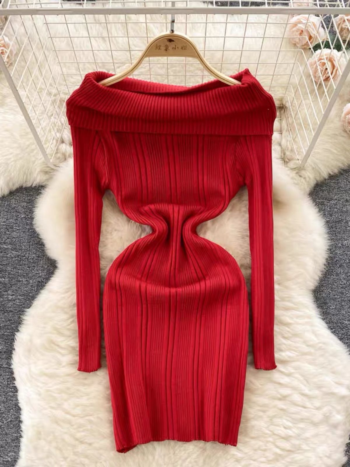 Want it my way knitted gown BBZZ2338 image