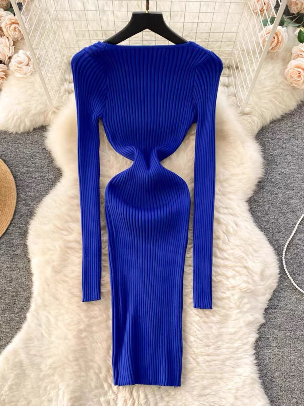 Roll with the flow knitted gown BBZZ2850 image