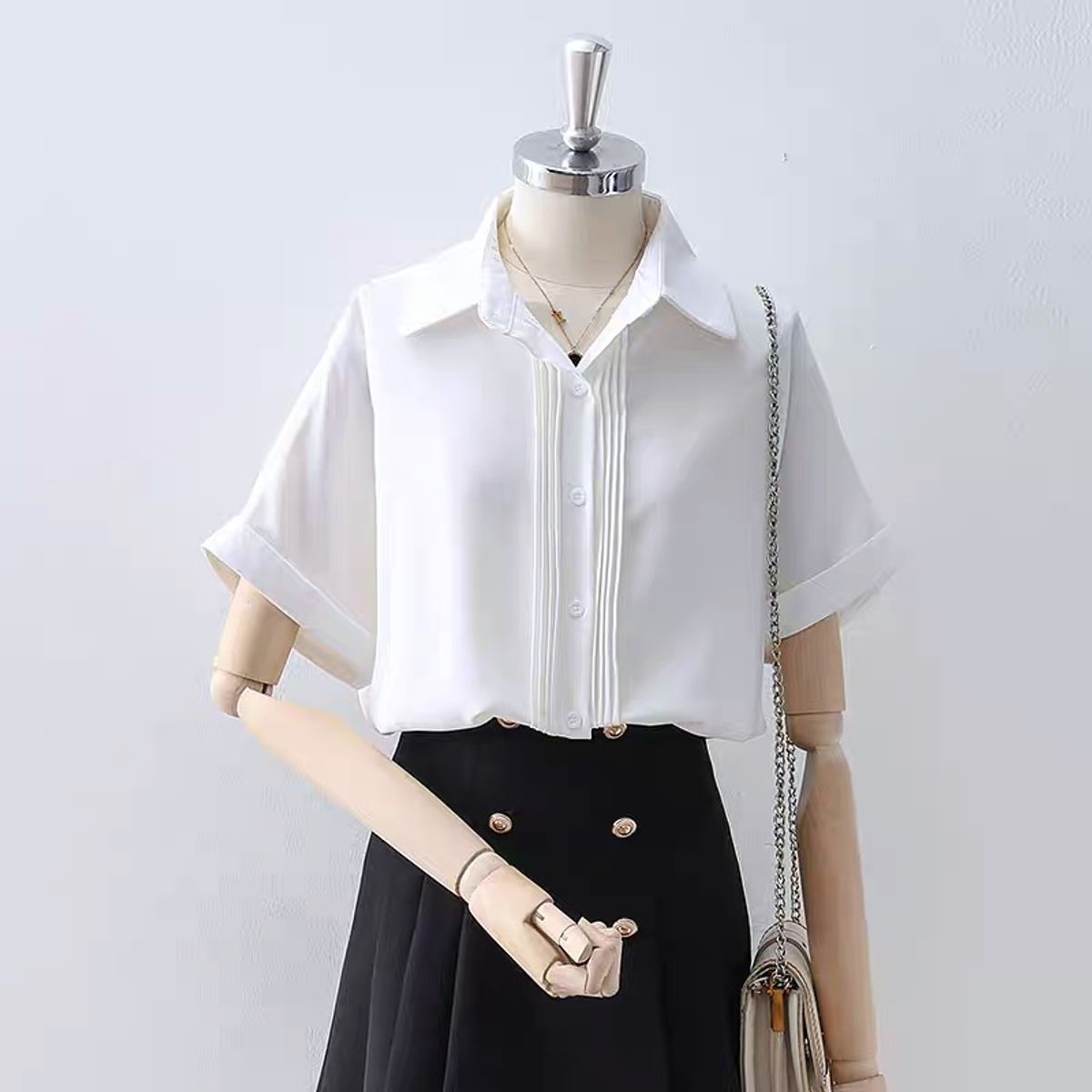 Miss popular chiffon top TZZ353 image