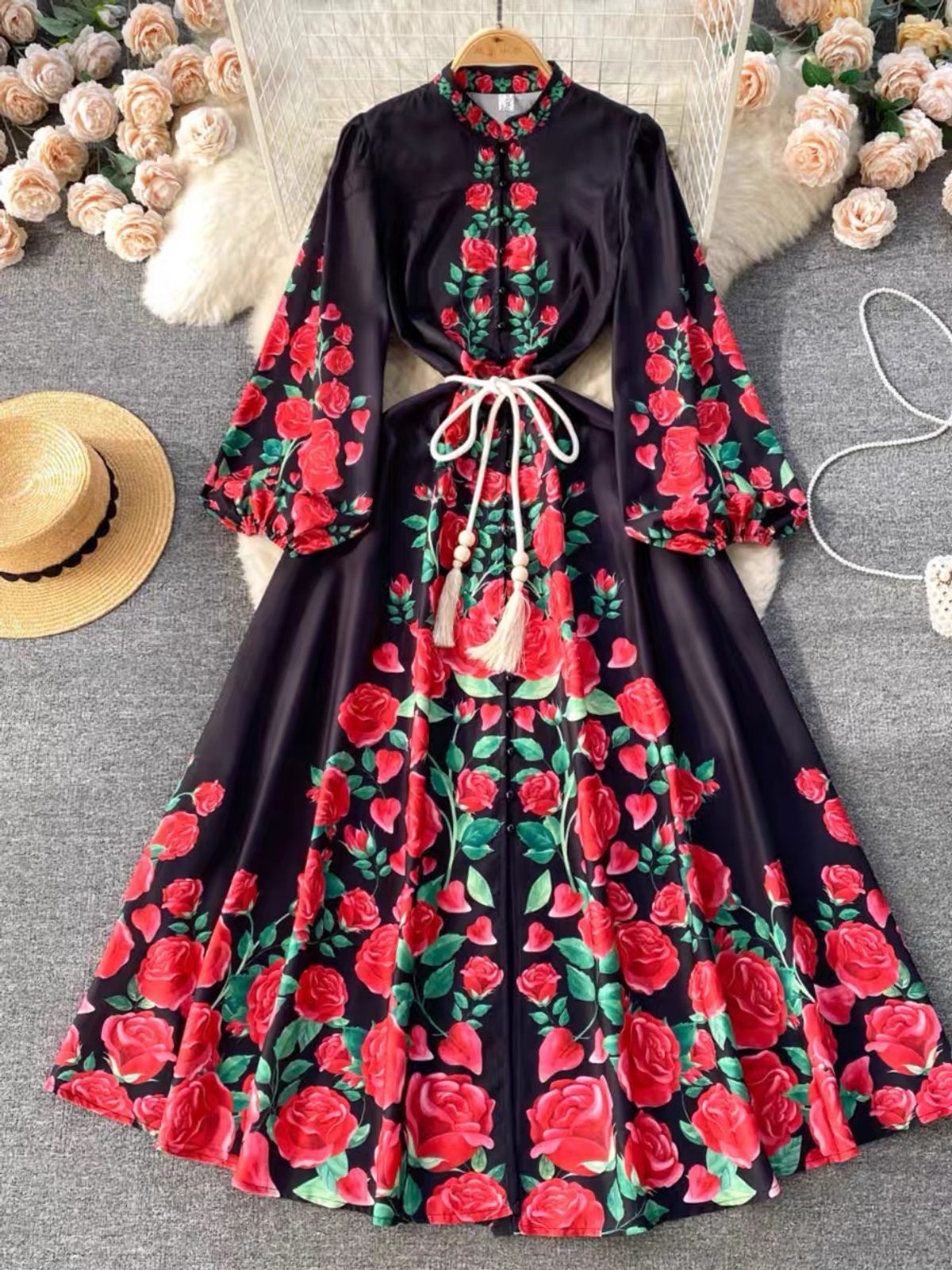 Send me flowers floral dress DZZ5559 image