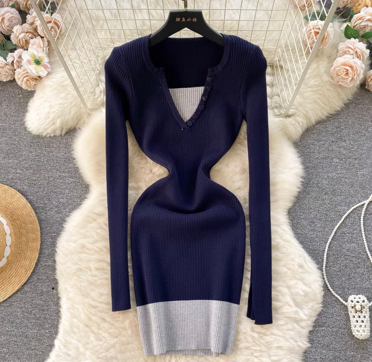 Serious desire sweater dress BBZZ3053 image