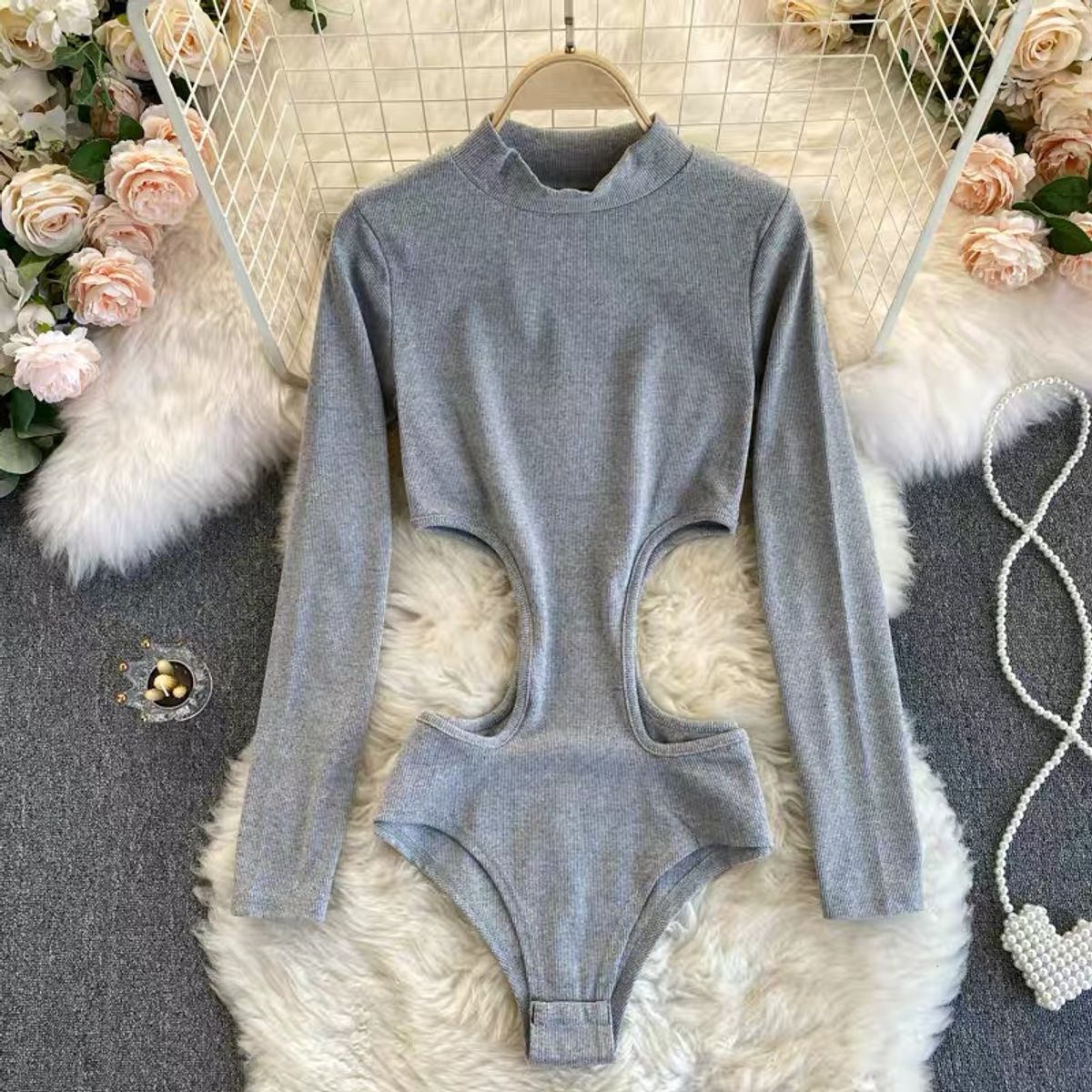 It’s happy hour cut out bodysuit TZZ136 image