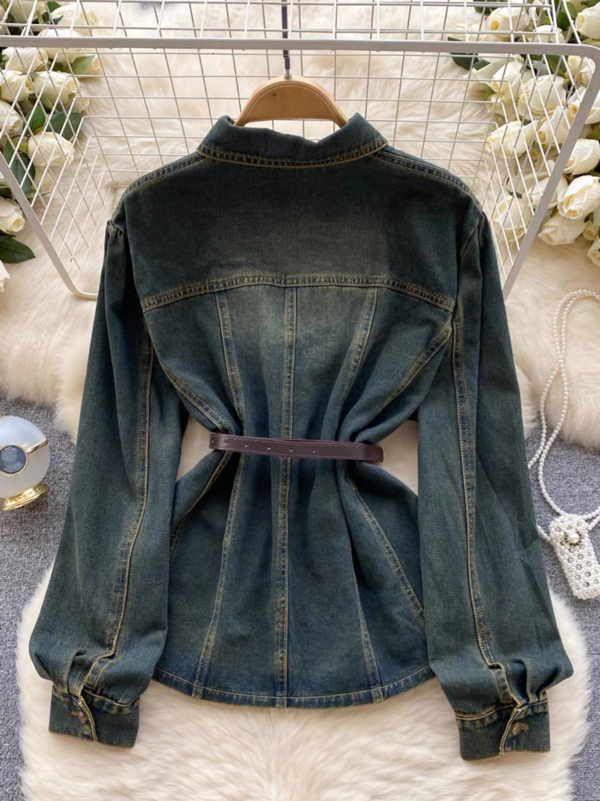 The simple life denim shirt SDZZ908 image