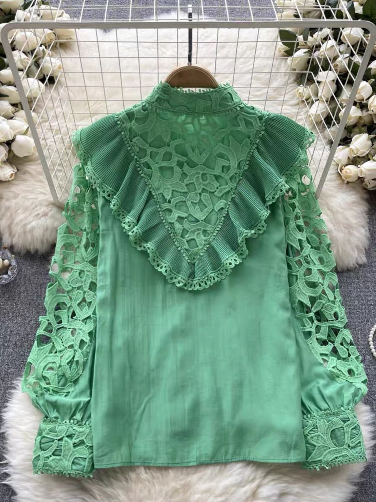 Unravel me lace blouse BZZ645 image