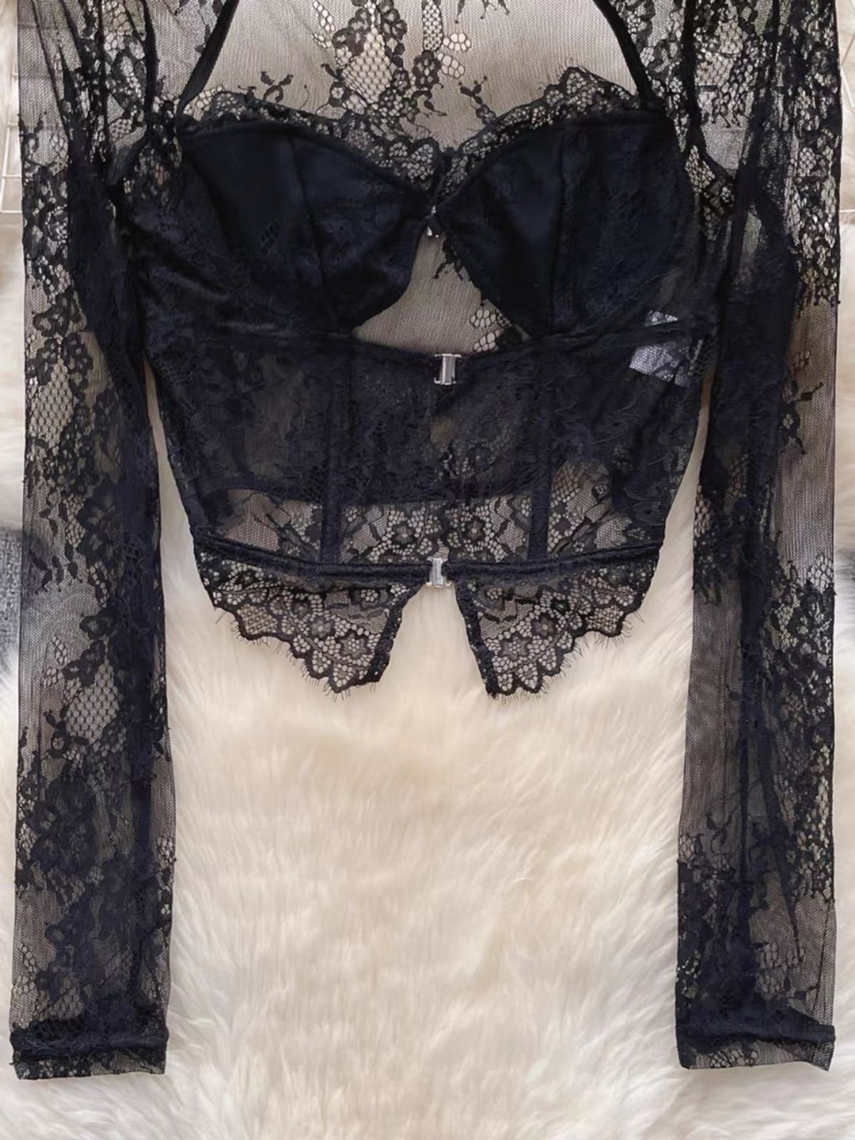 Milan nights lace top TZZ2249 image