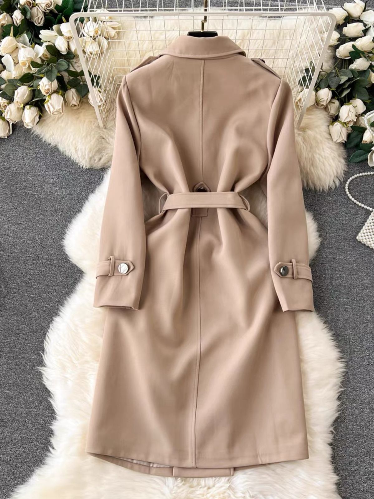 Girly girl trench coat JZZ739 image