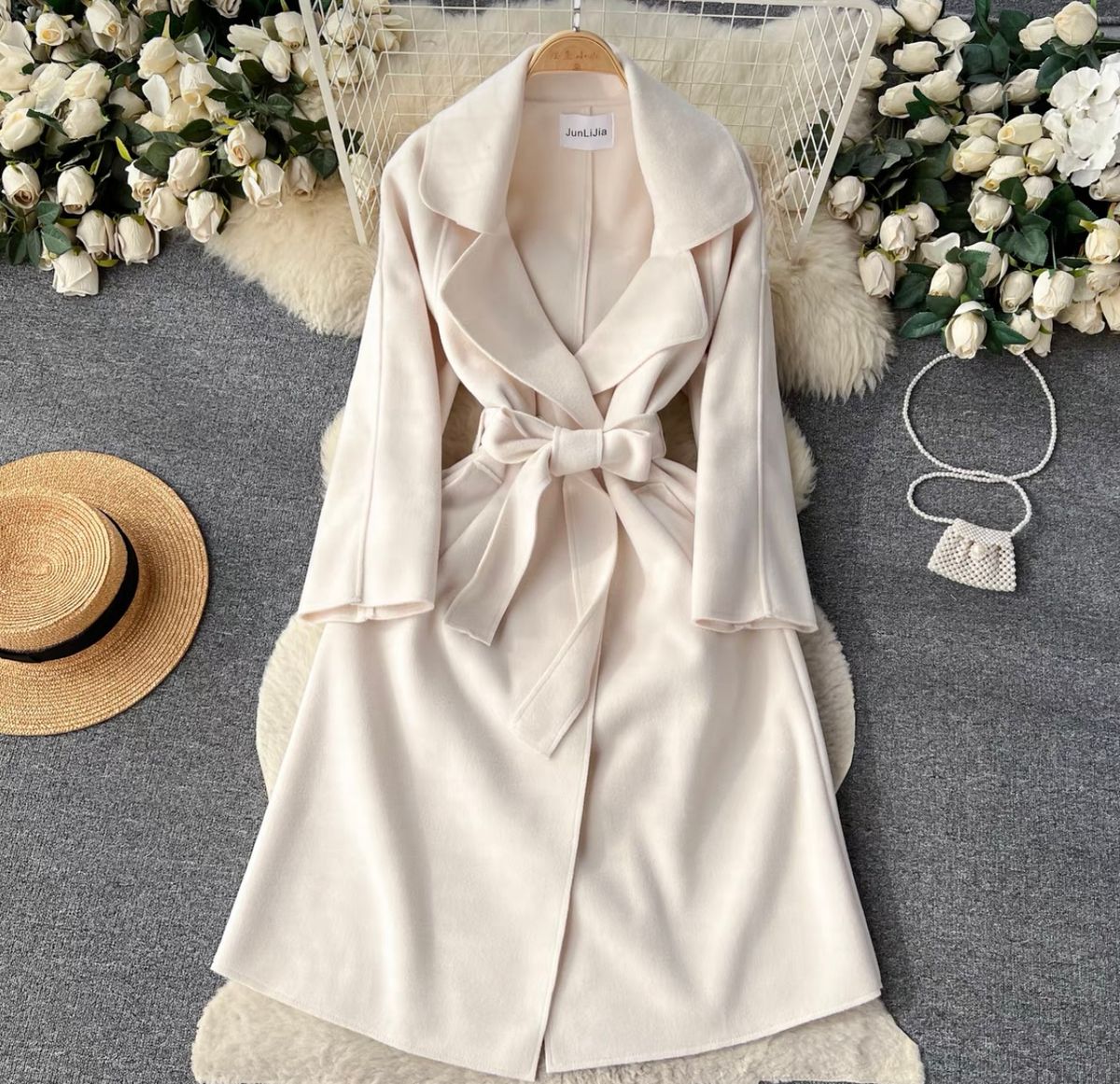 Paradise is calling soft trench coat JZZ729 image