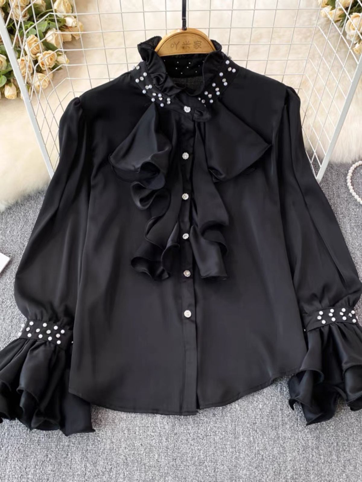 After party ruffle blouse BZZ575 image