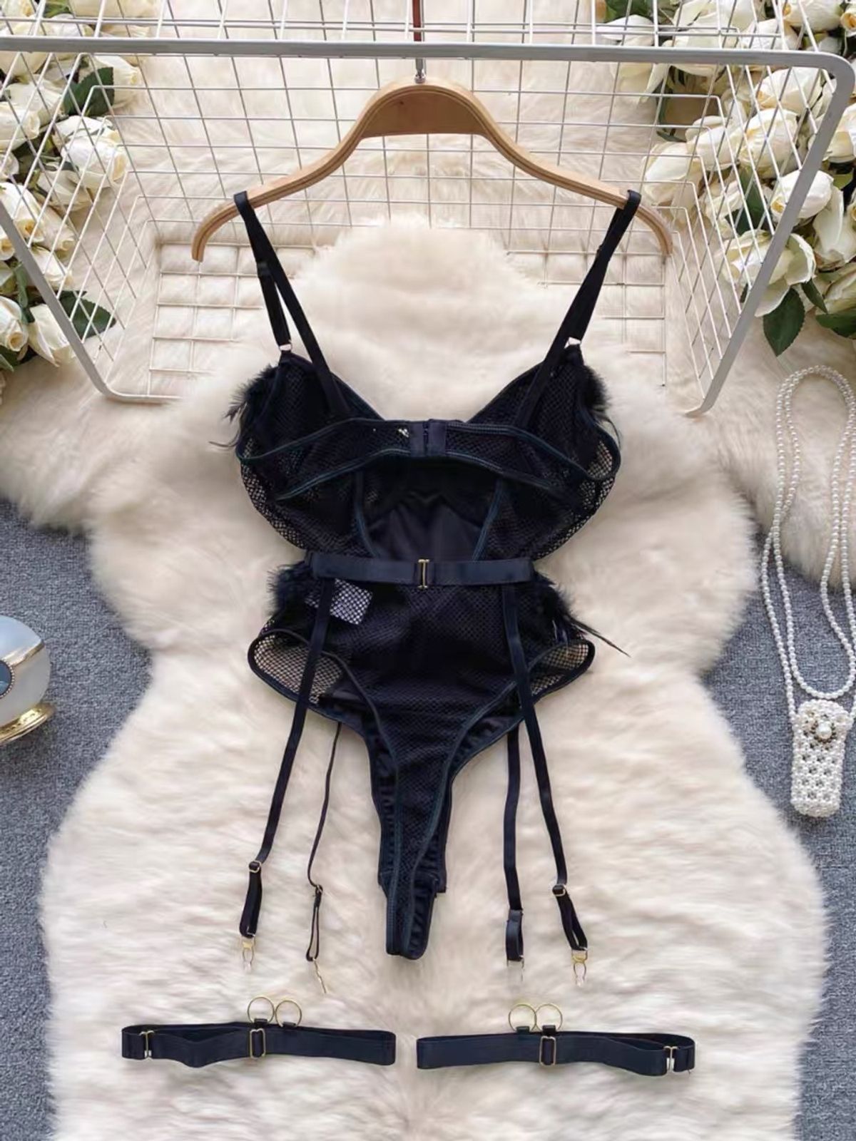 Romantic nights sexy bodysuit LZZ427 image