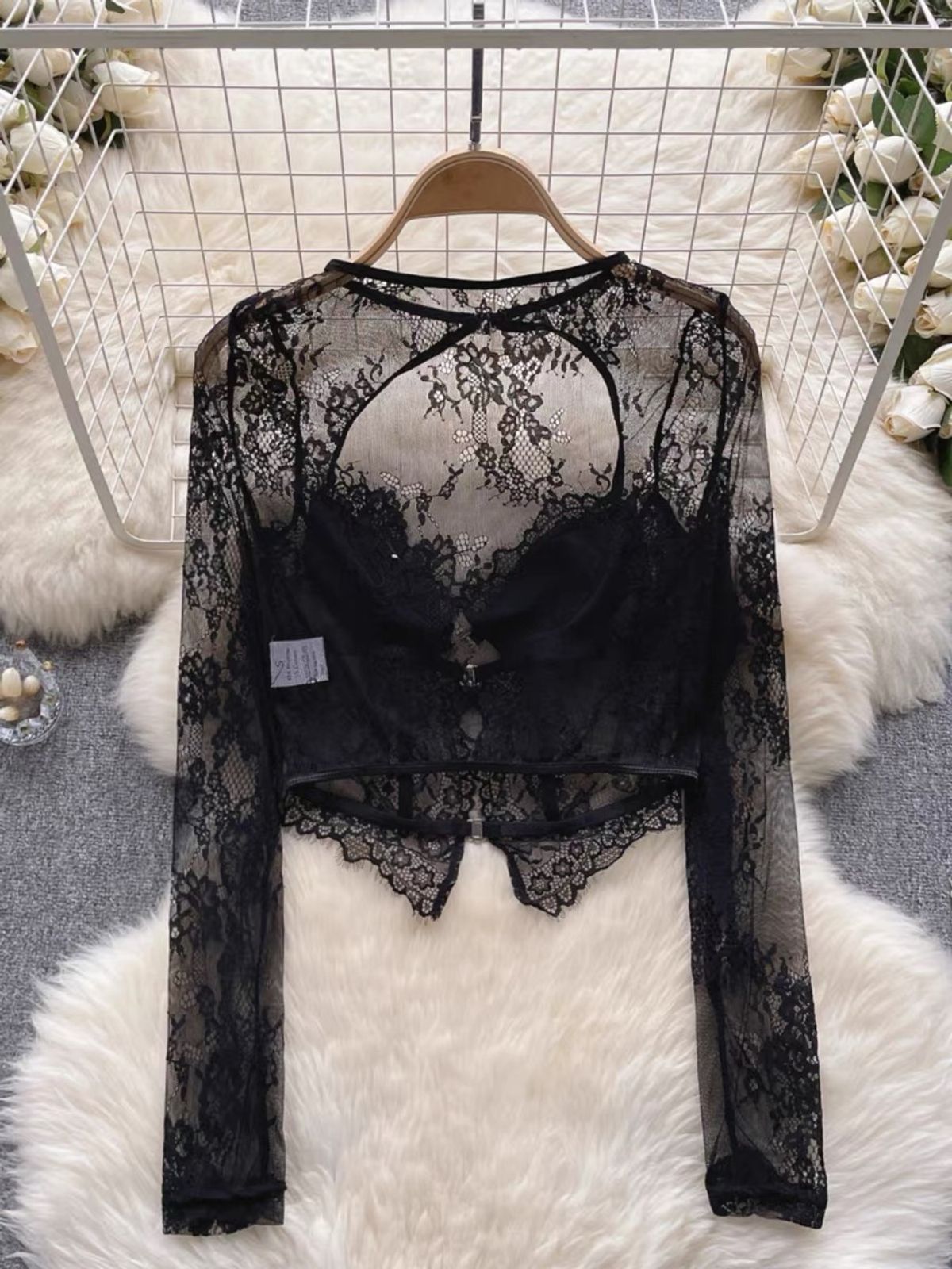 Milan nights lace top TZZ2249 image