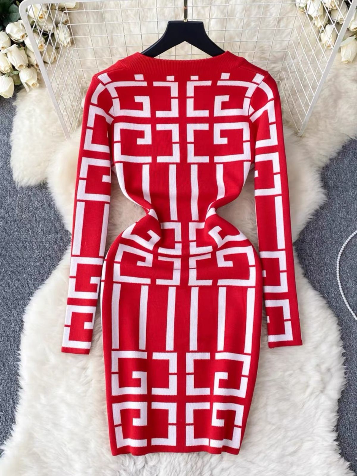 Mrs right now sweater dress DZZ1839 image