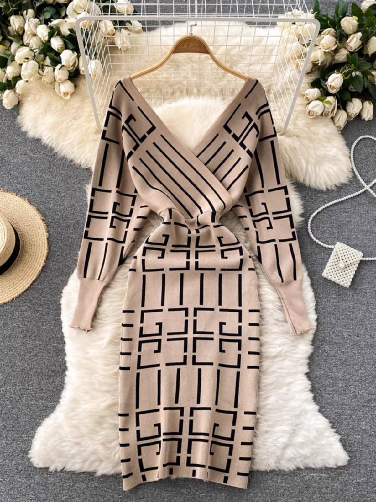 Back again Alexis sweater dress BBZZ2997 image