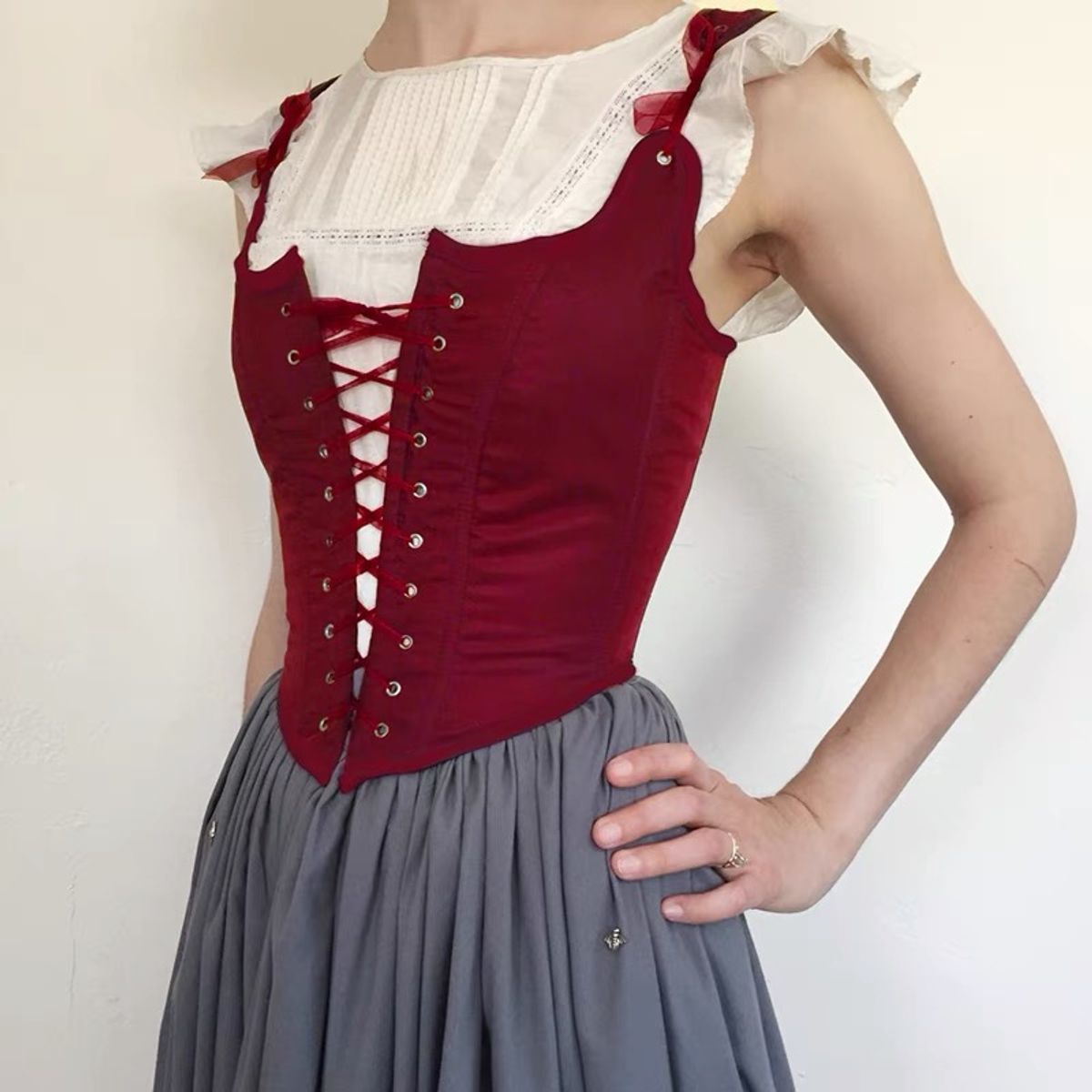 My fav lassi corset top TZZ276 image