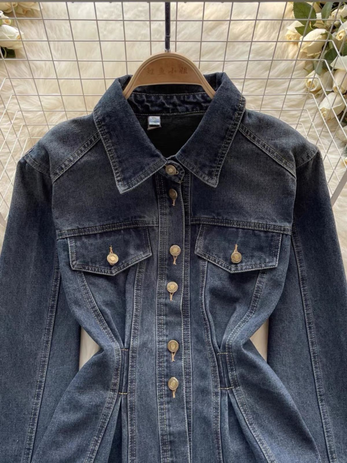 Girly girl denim shirt SDZZ909 image