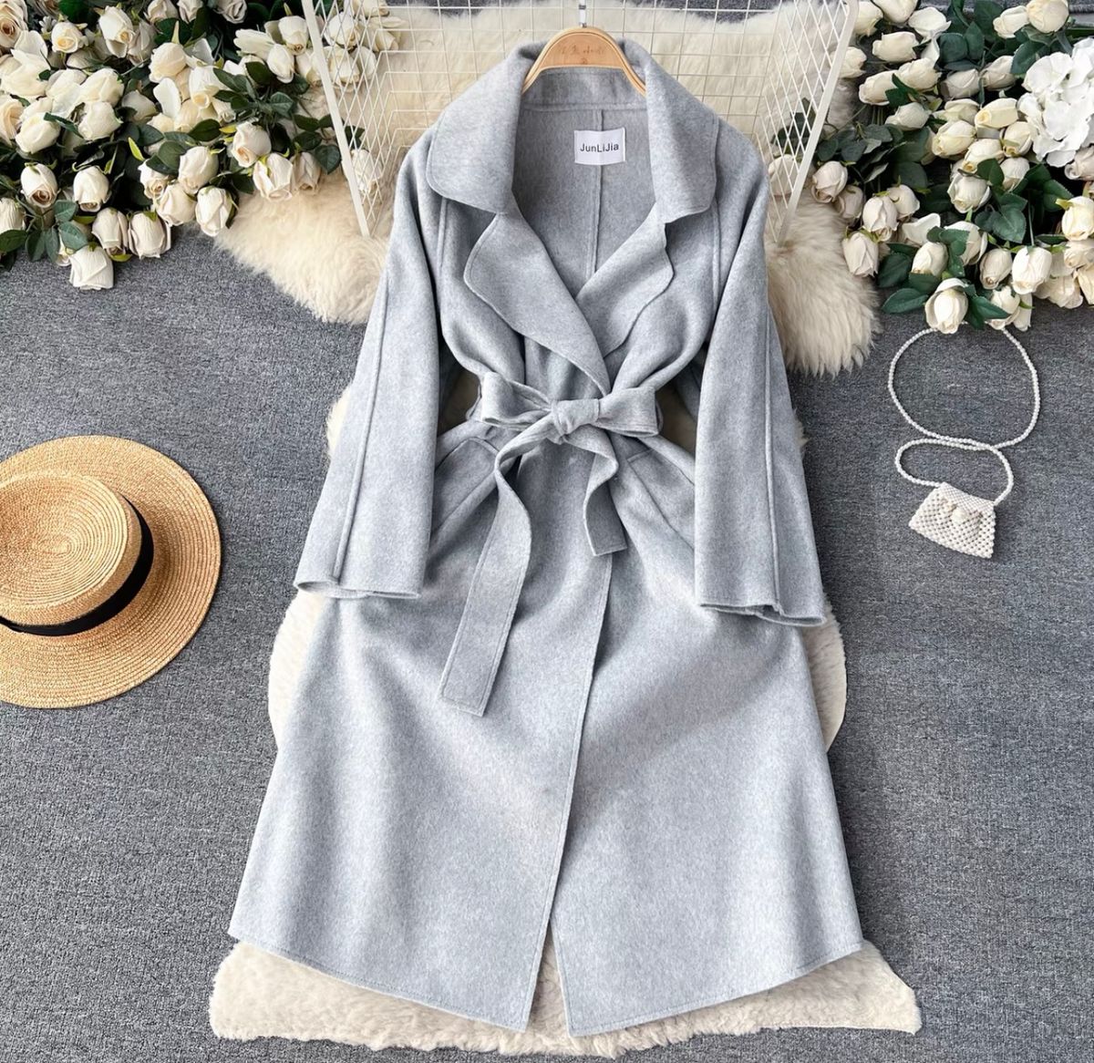 Paradise is calling soft trench coat JZZ729 image