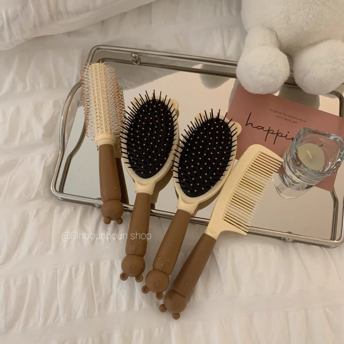 4 set of hair brush AZZ579 image