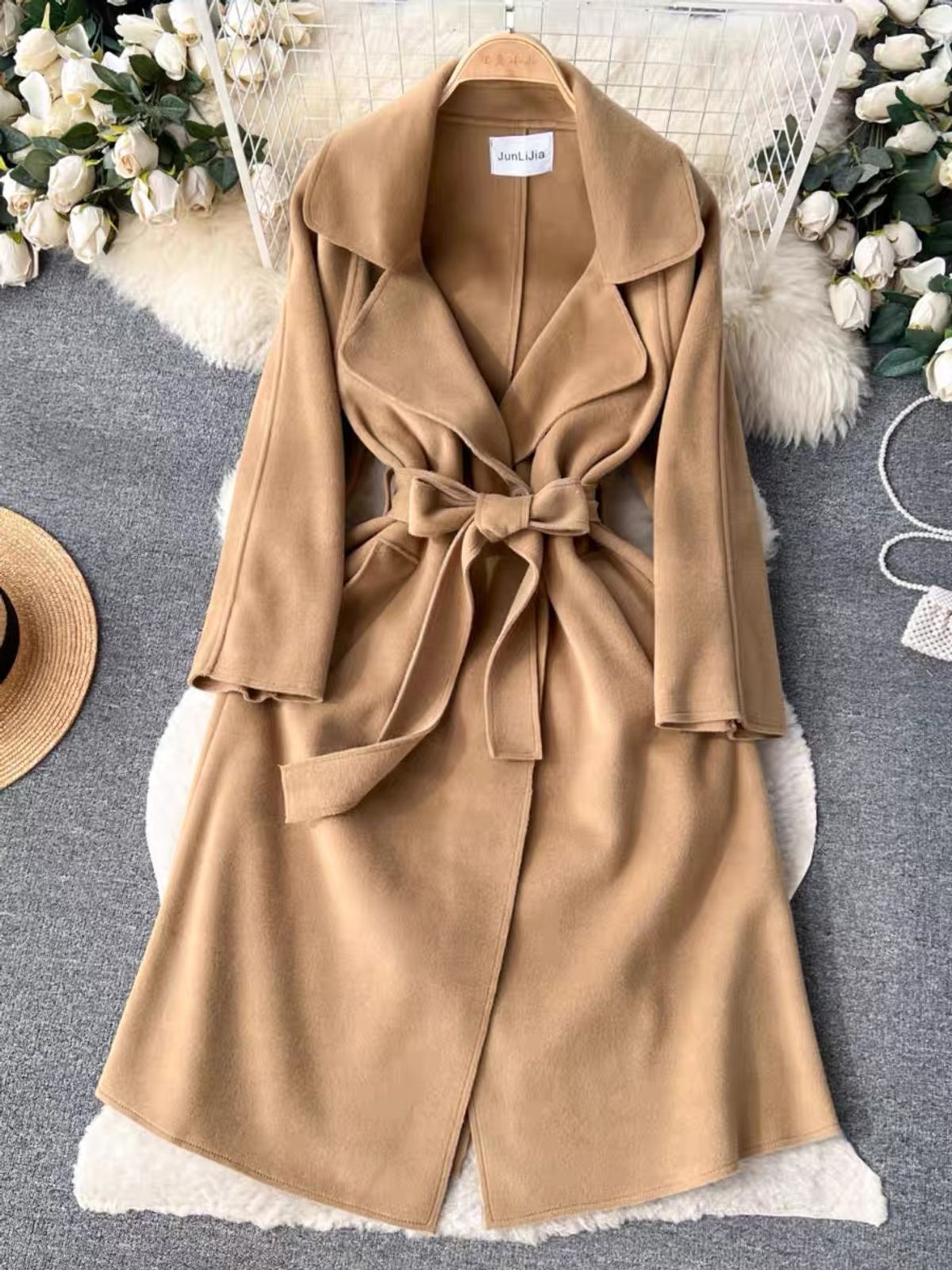 Paradise is calling soft trench coat JZZ729 image