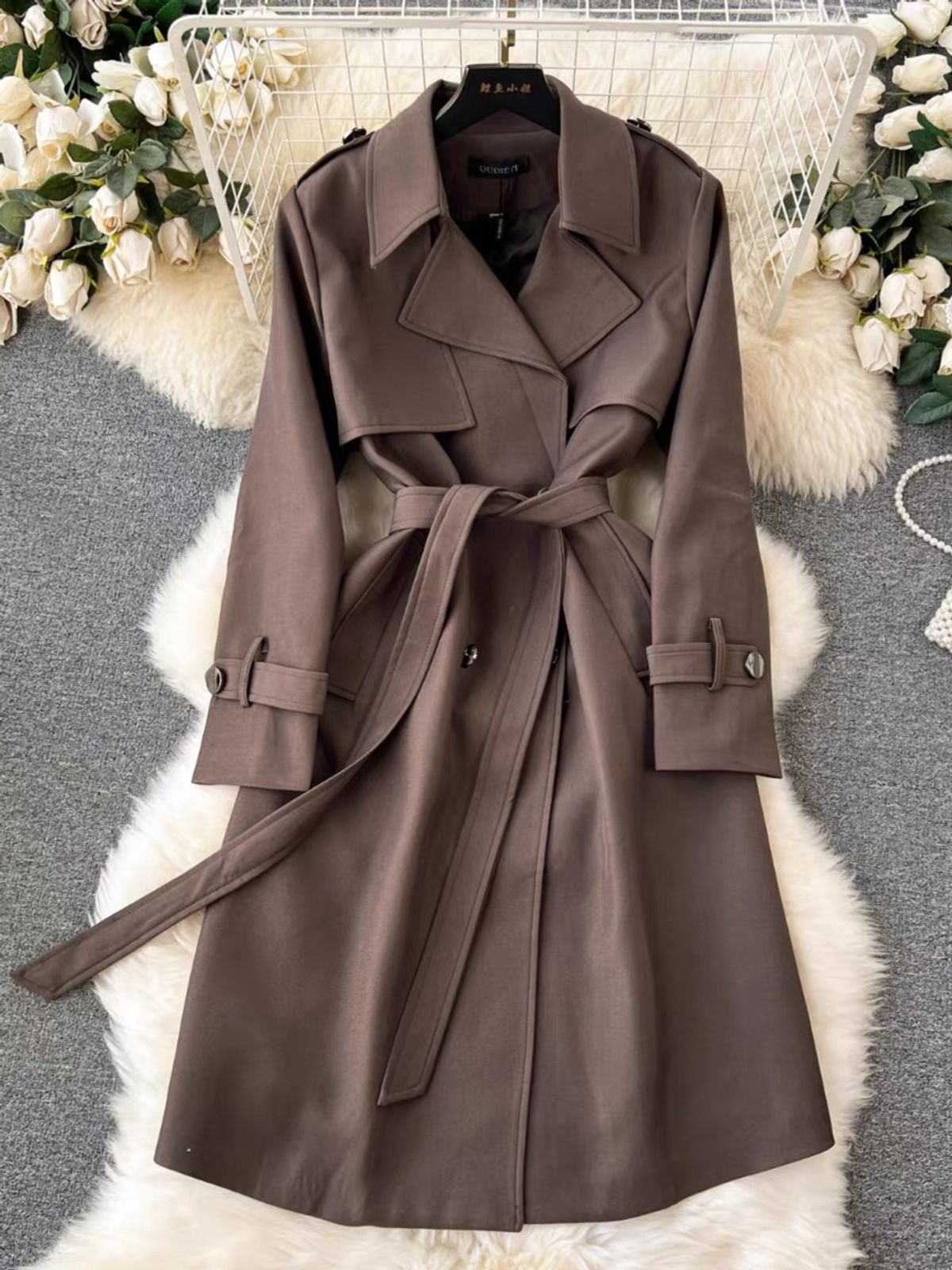 Girly girl trench coat JZZ739 image