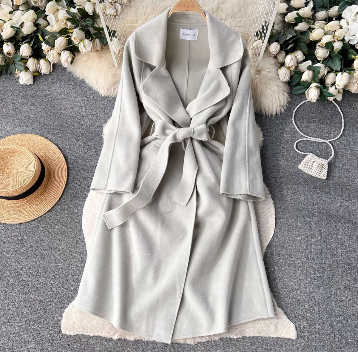 Paradise is calling soft trench coat JZZ729 image