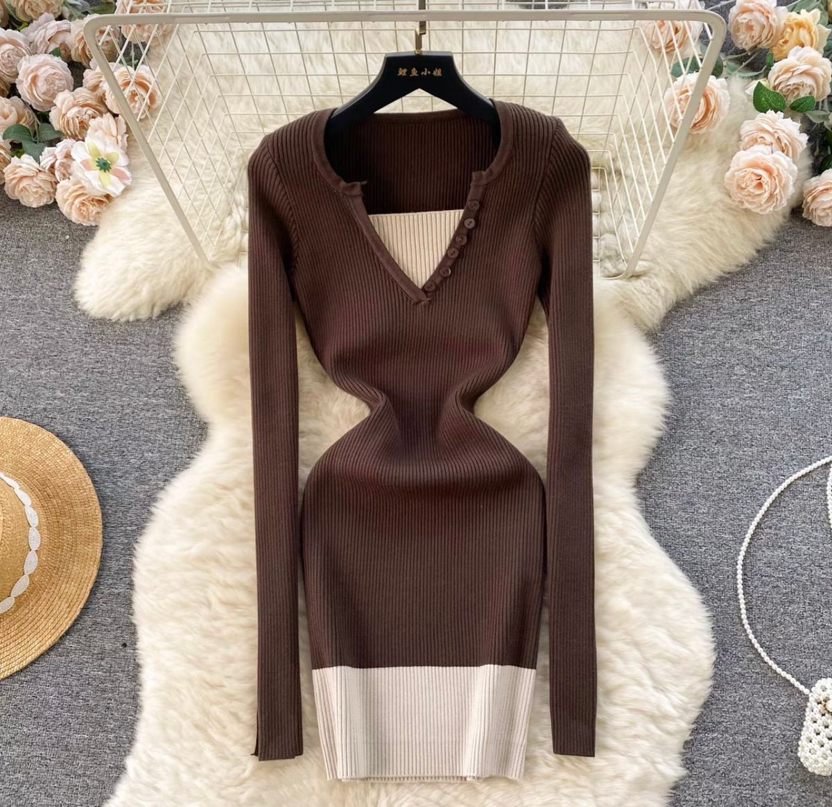 Serious desire sweater dress BBZZ3053 image