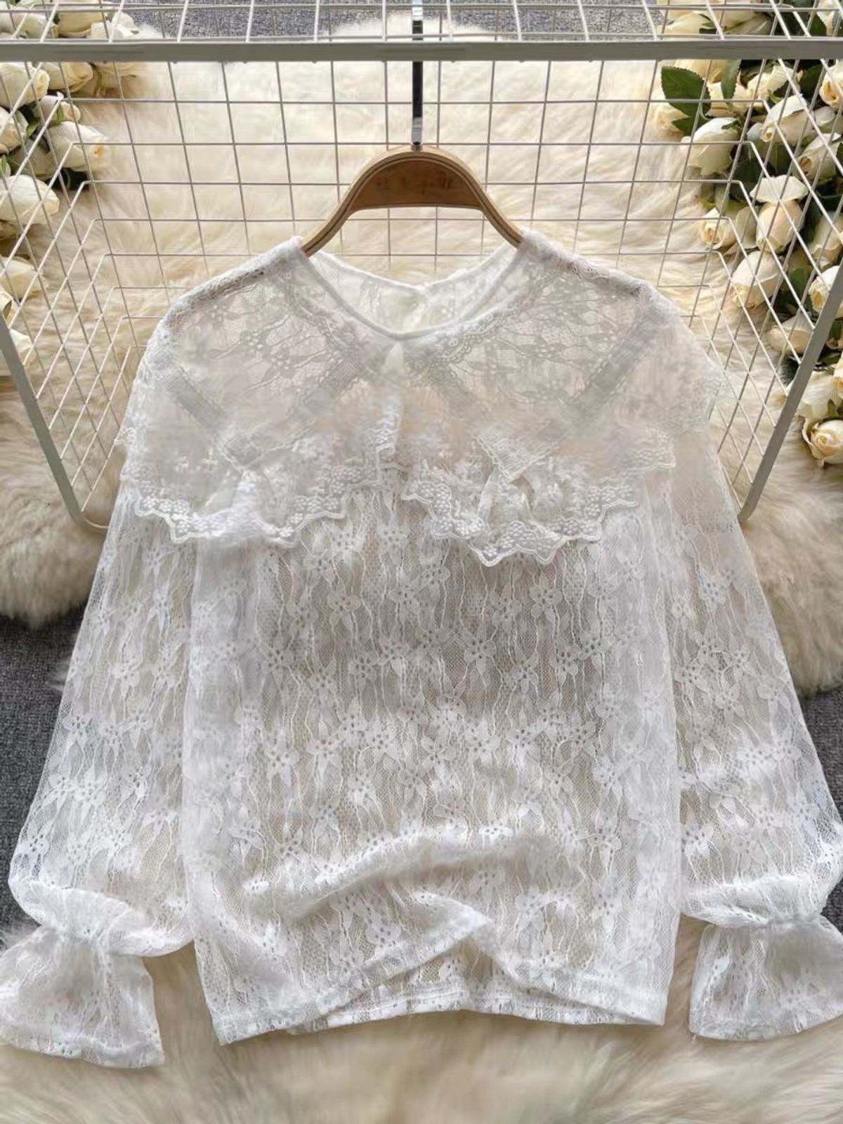 Living lavish lace blouse BZZ643 image