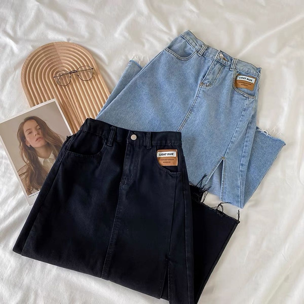 Perfect moment denim skirt SZZ504 image