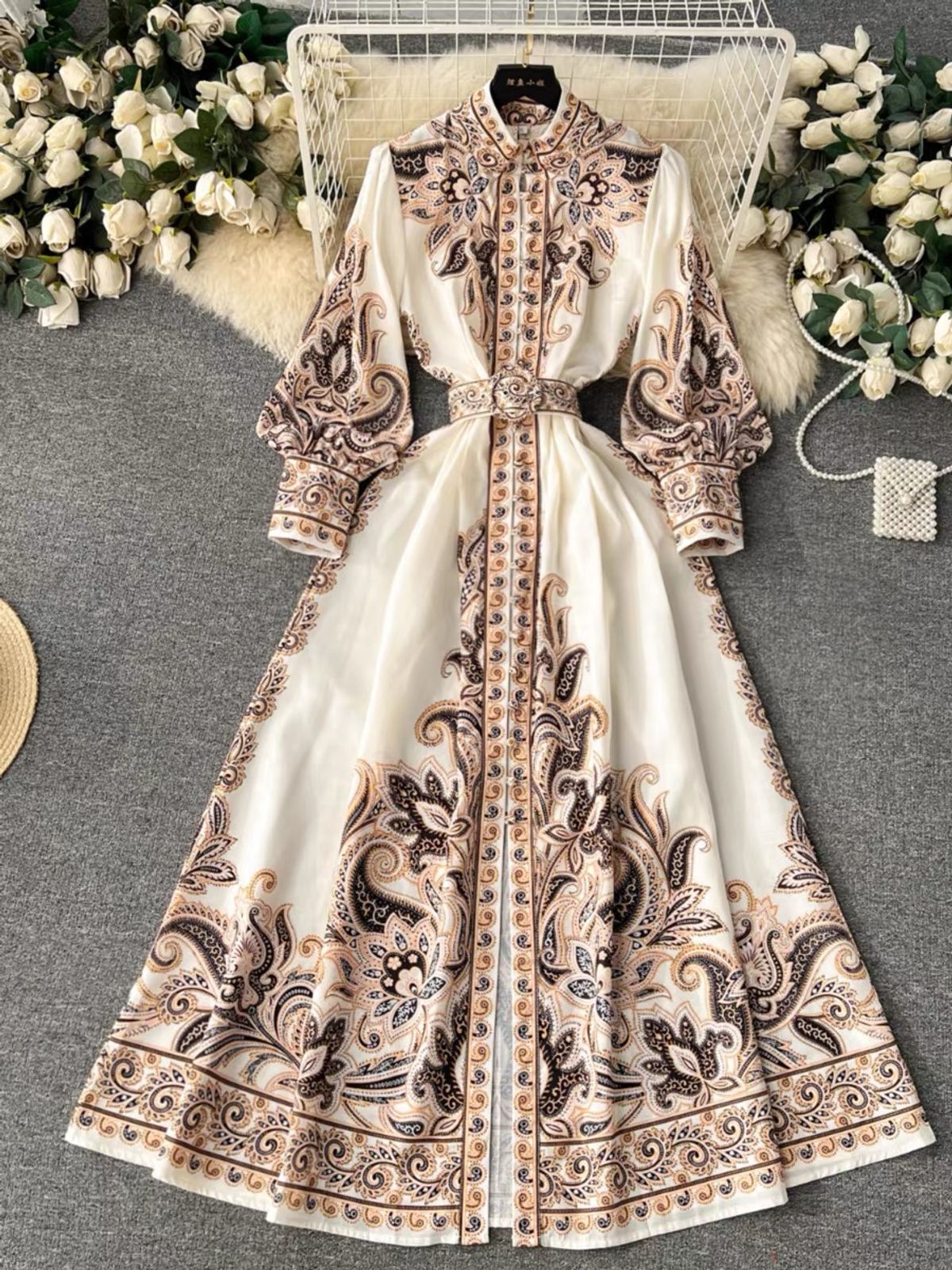 Must be heaven print dress DZZ5157 image