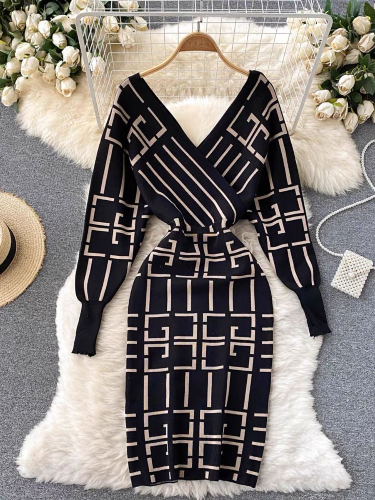 Back again Alexis sweater dress BBZZ2997 image