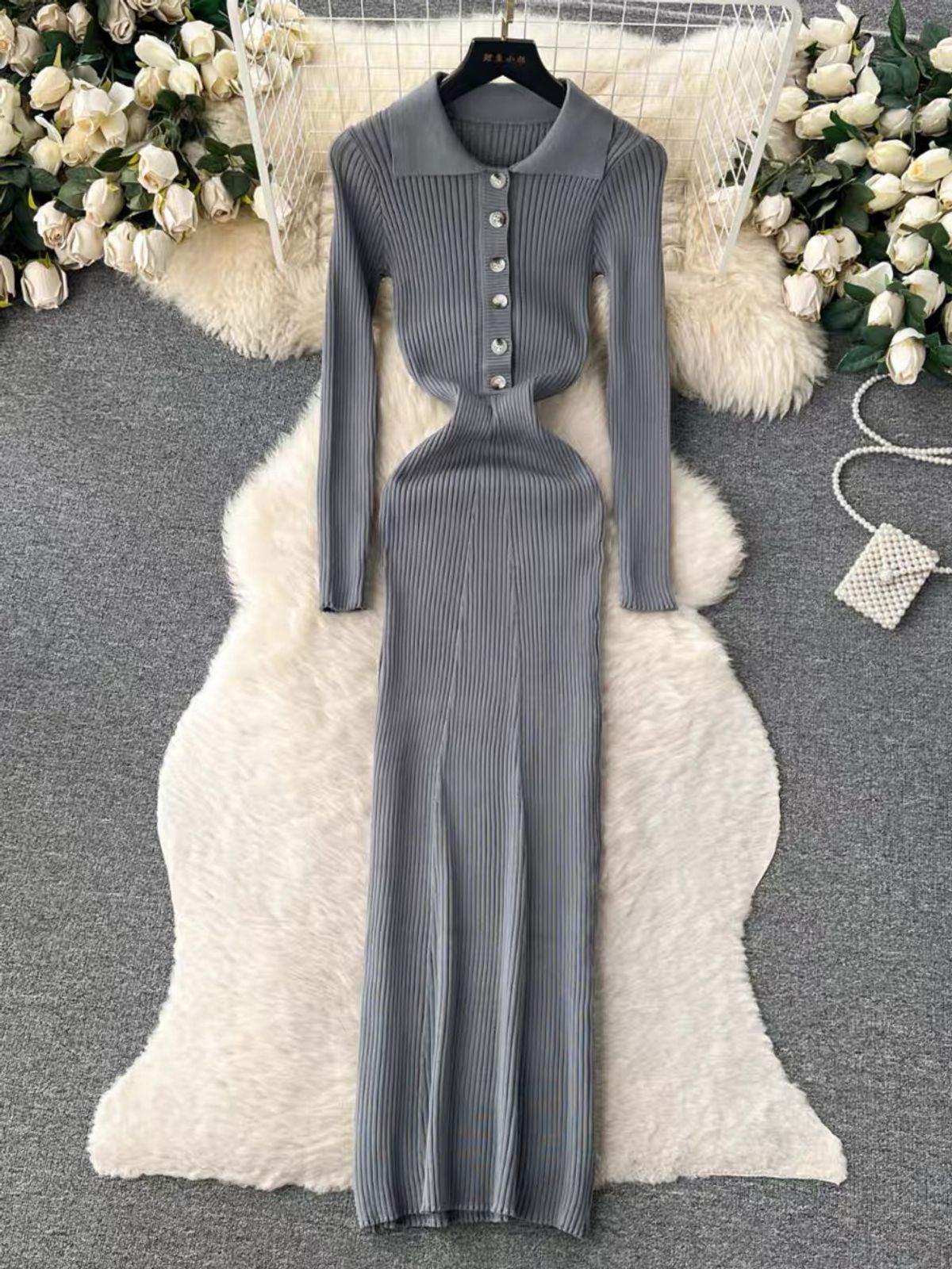 On the list knit gown BBZZ1478 image