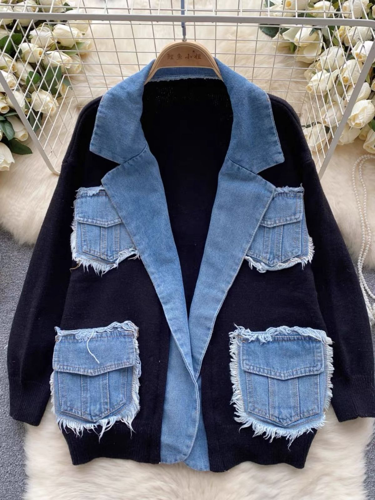 Wishlist denim sweater SSZZ907 image