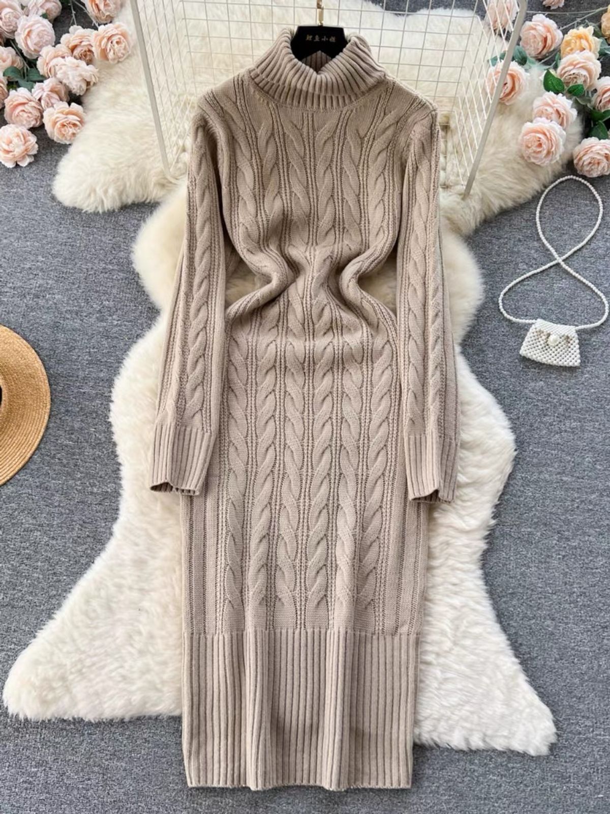 Time to lounge sweater dress BBZZ2229 image