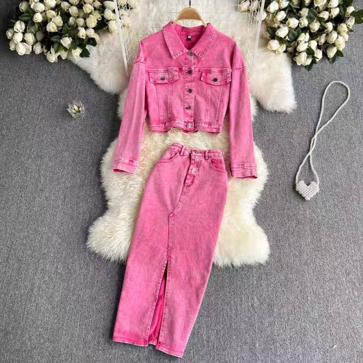 Princess treatment denim set TPZZ391 image