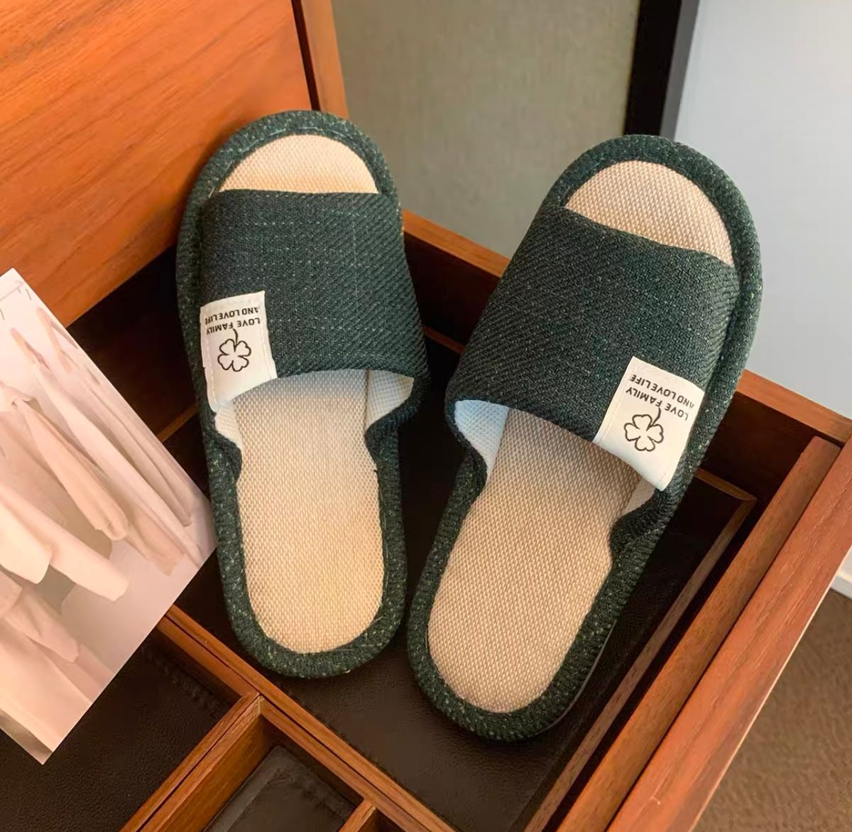 Stay home cozy slippers SNZZ462 image