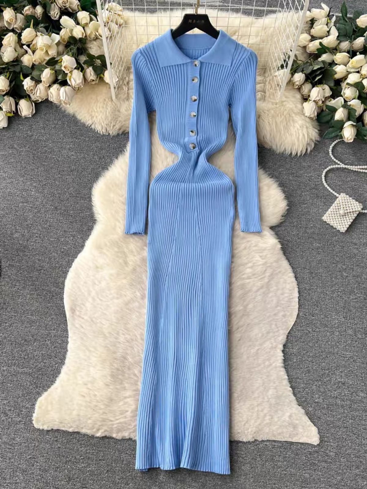 On the list knit gown BBZZ1478 image