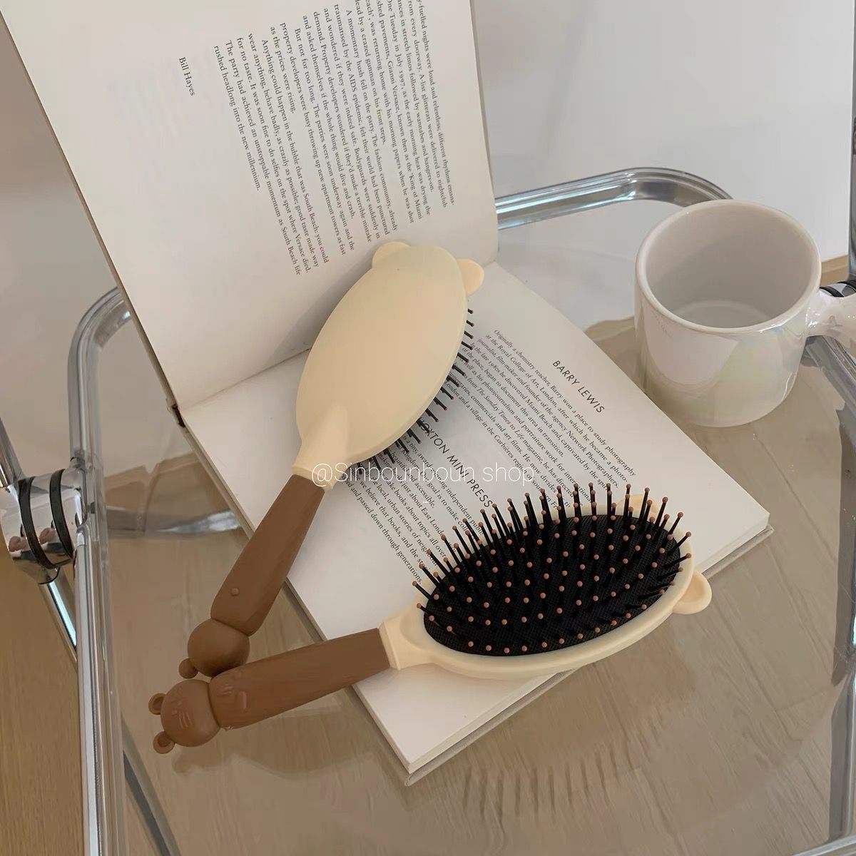 4 set of hair brush AZZ579 image