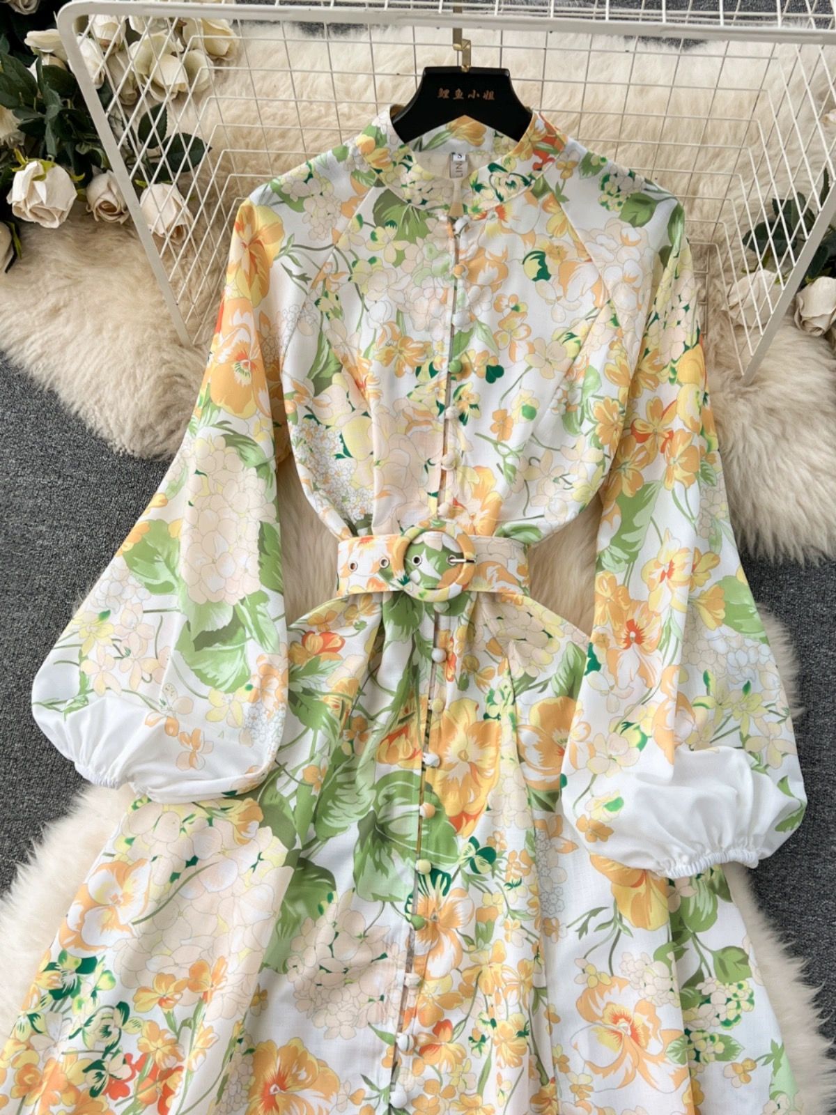 Floral vibes dress ED173 image