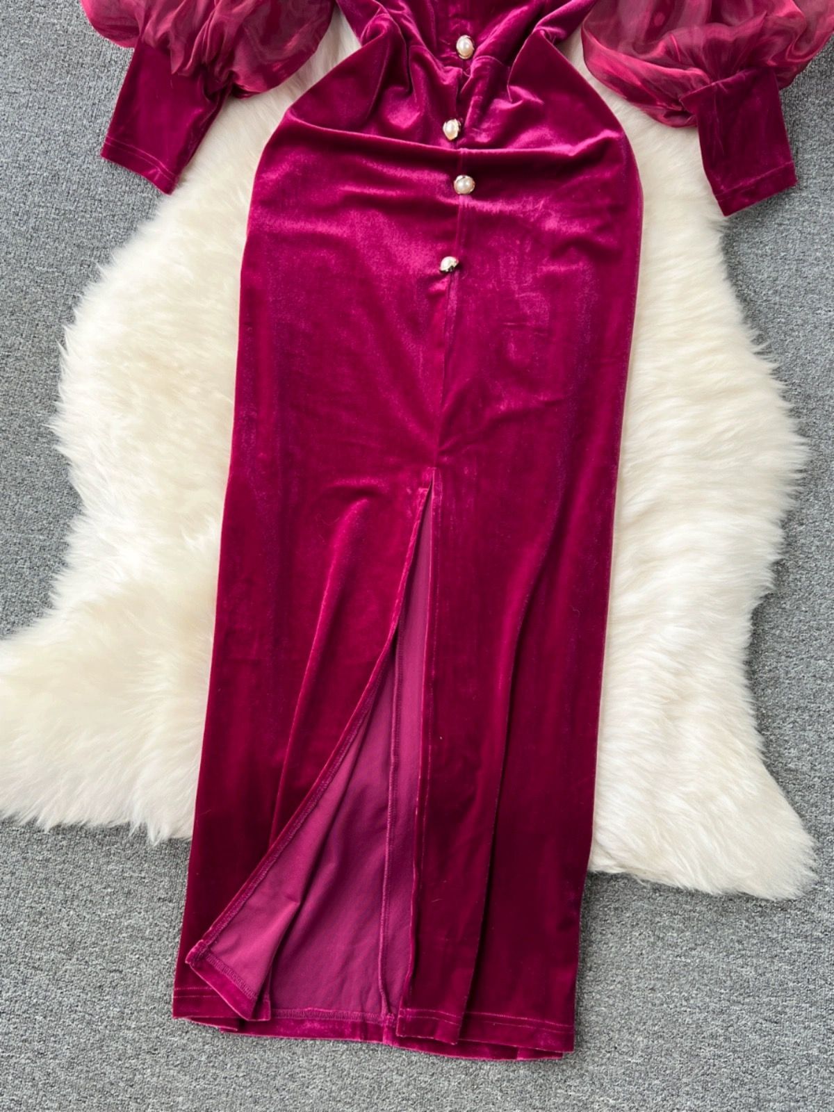 Love wins velvet dress FBC225 image