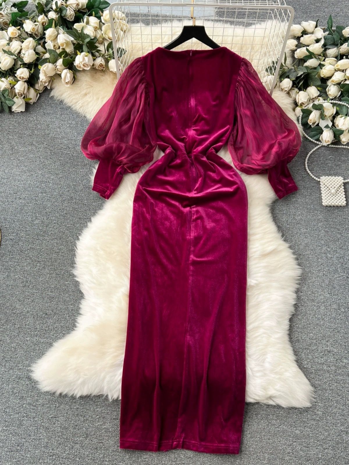 Love wins velvet dress FBC225 image