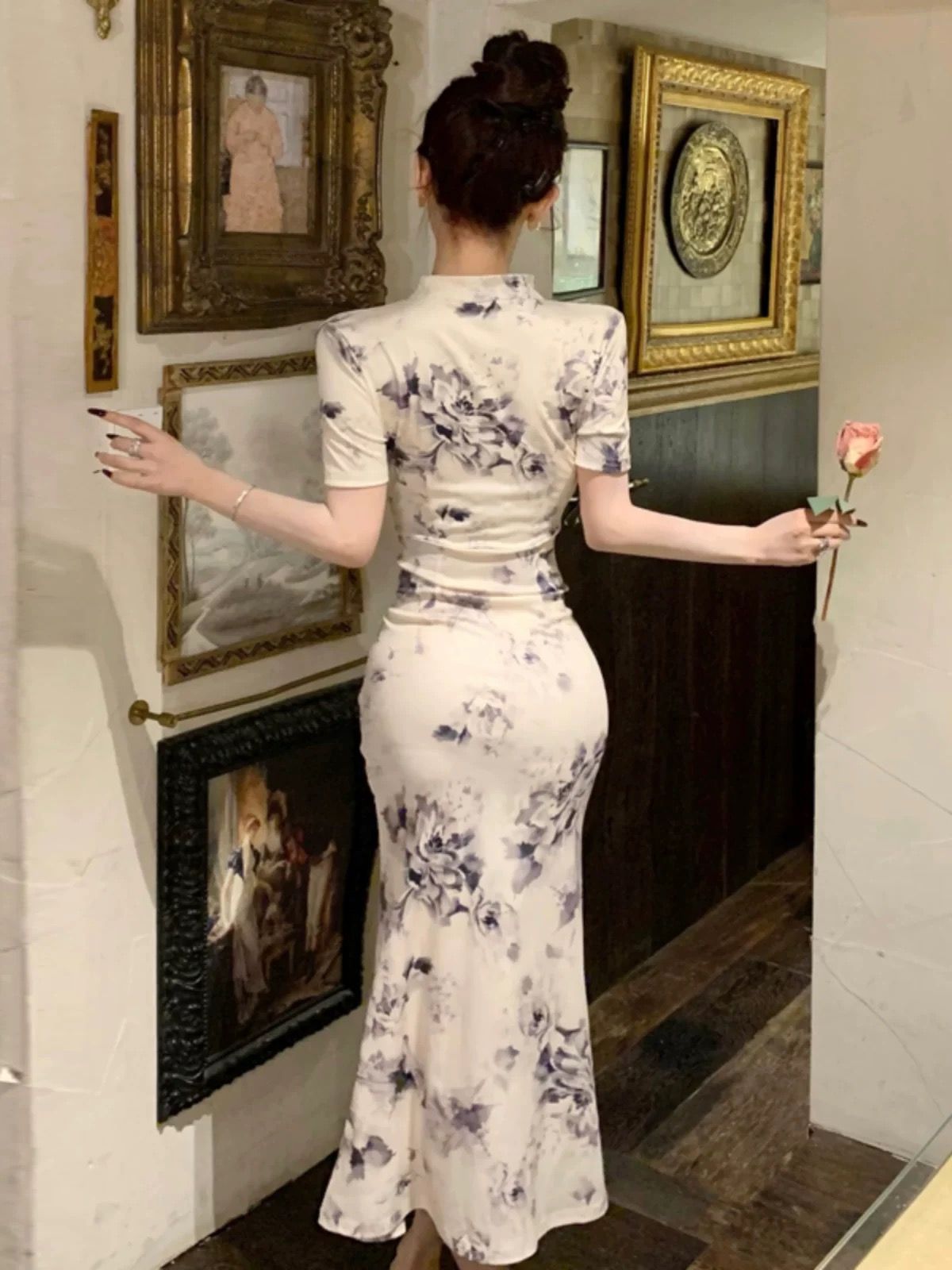 Amari qipao dress Q219 image