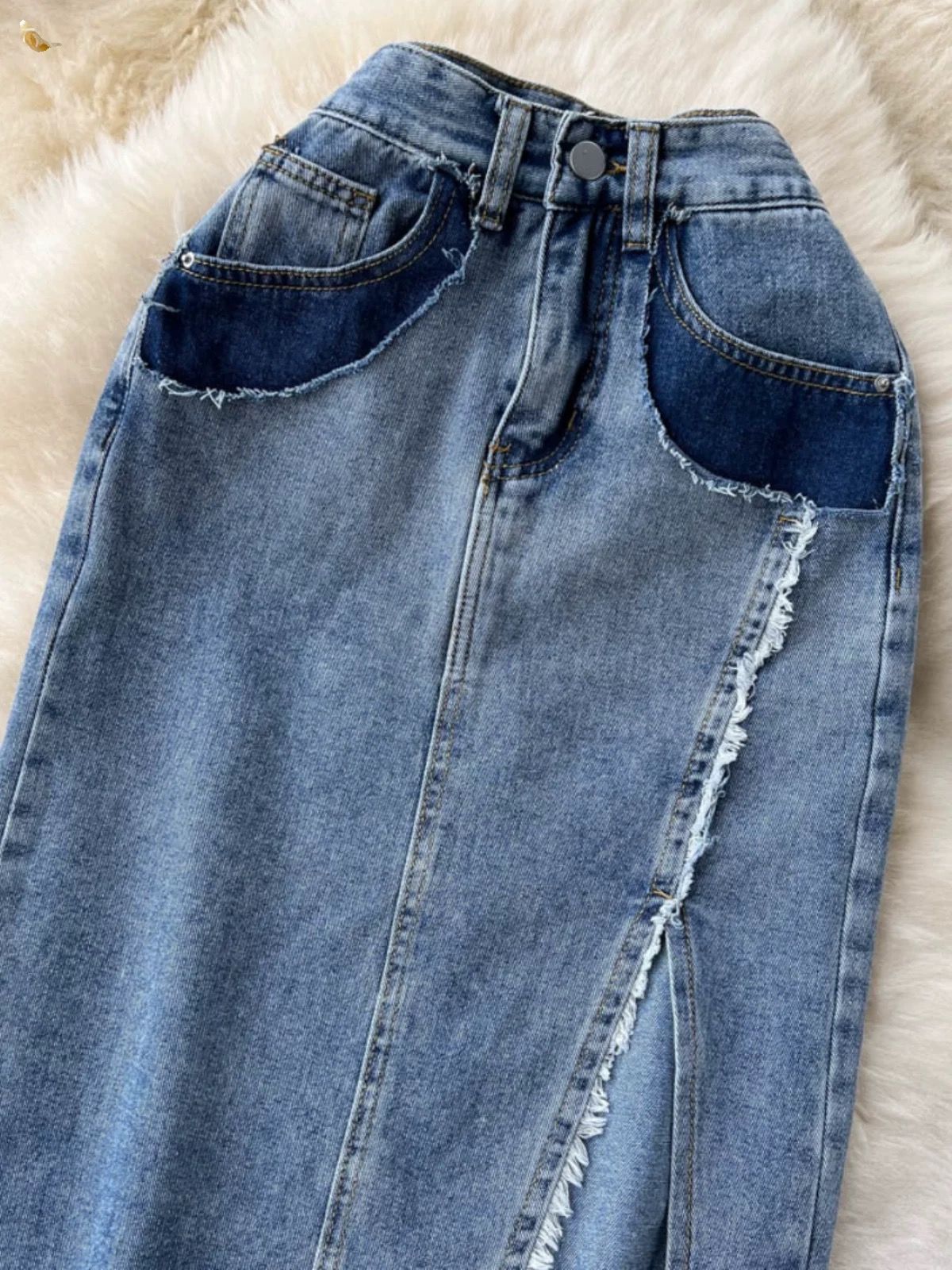 Bossed up denim skirt DS108 image