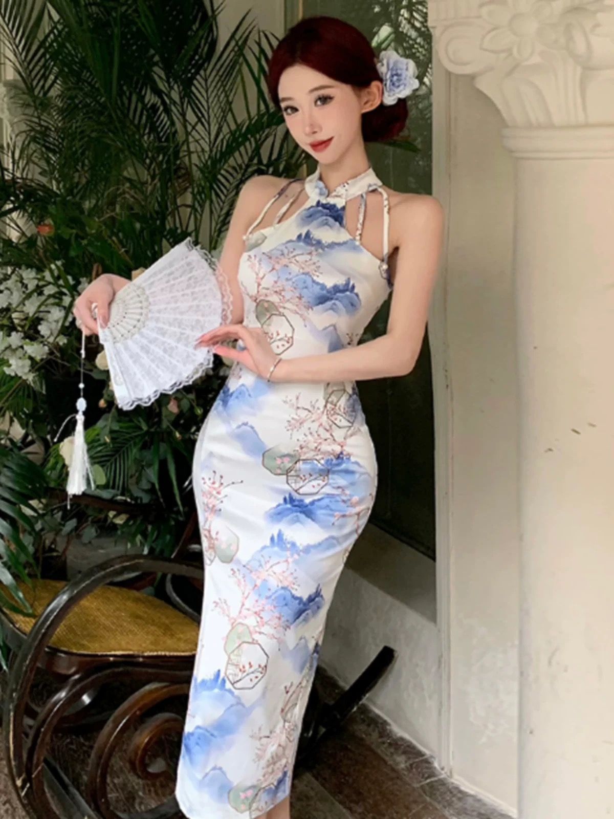 Alexis qipao dress Q228 image