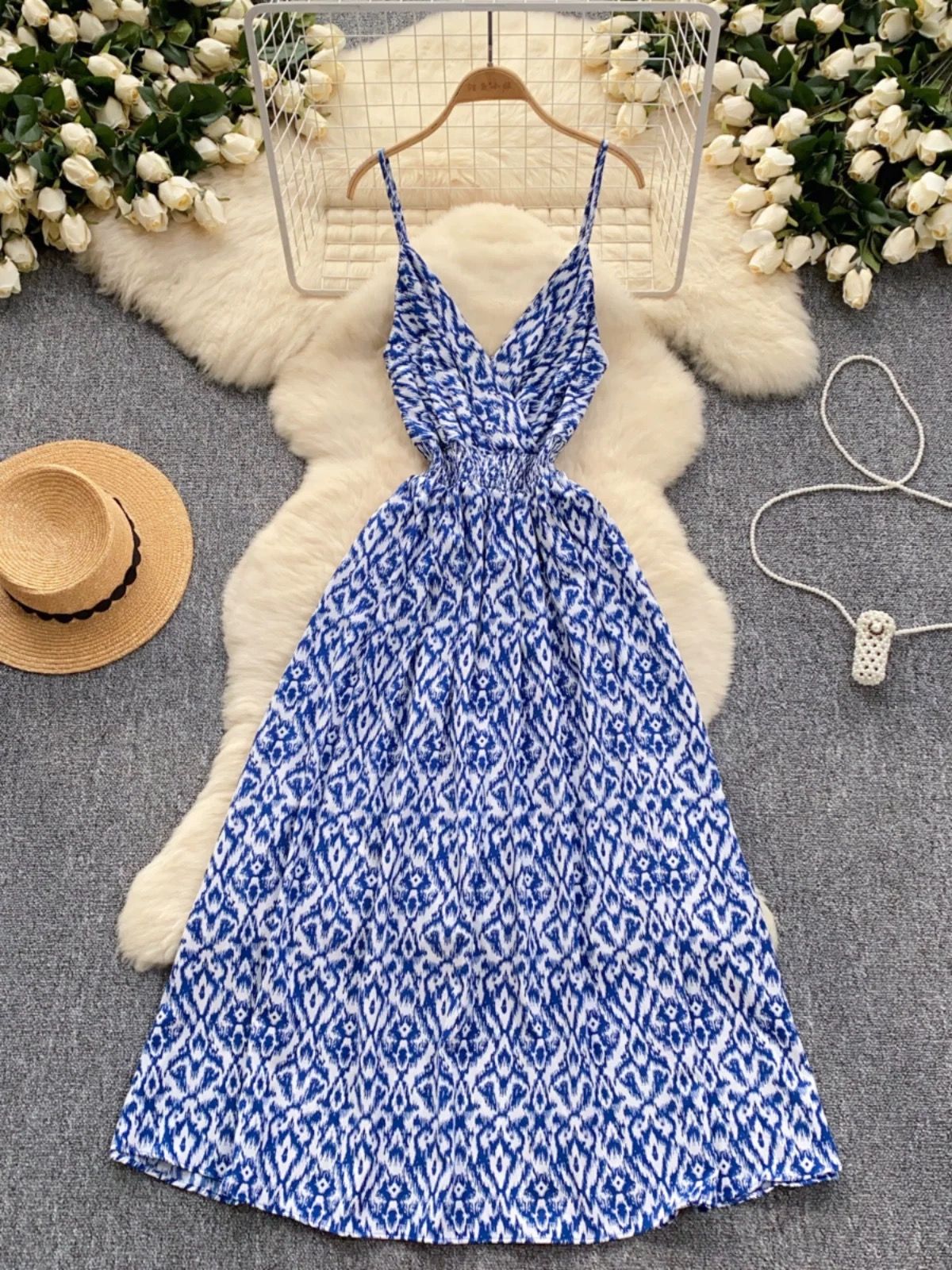 Make you miss me denim dress CD1005 image